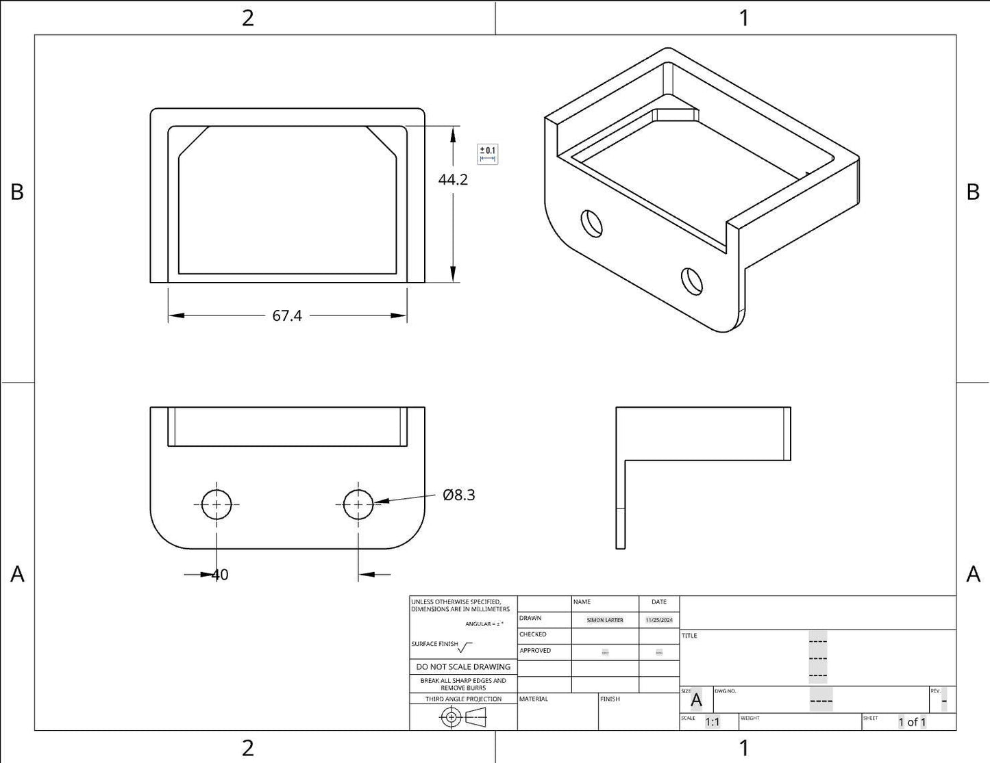 Jinx Shifter's Electronics box Mount